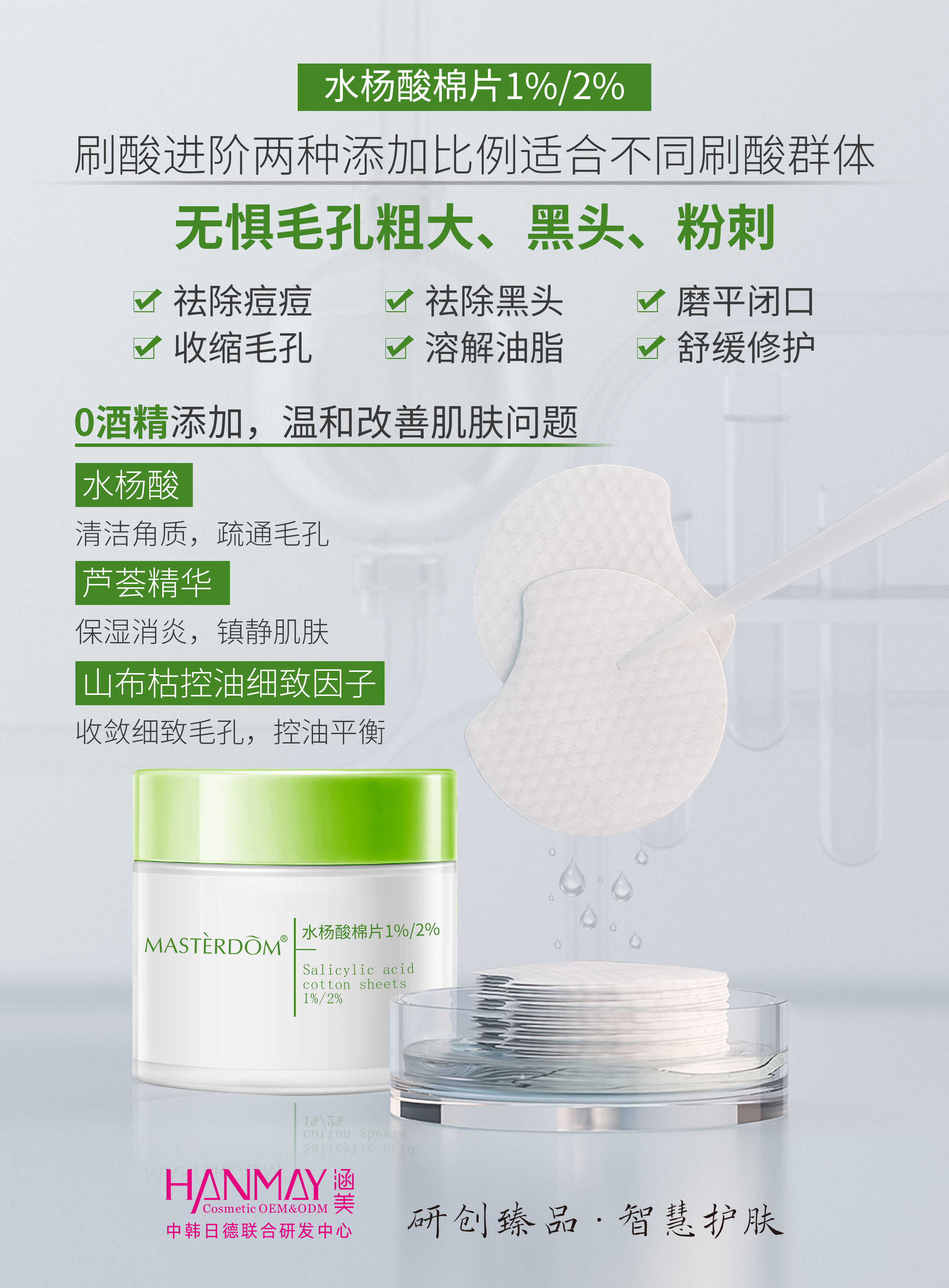 MASTERDOM水杨酸棉片 MASTERDOM水杨酸棉片
